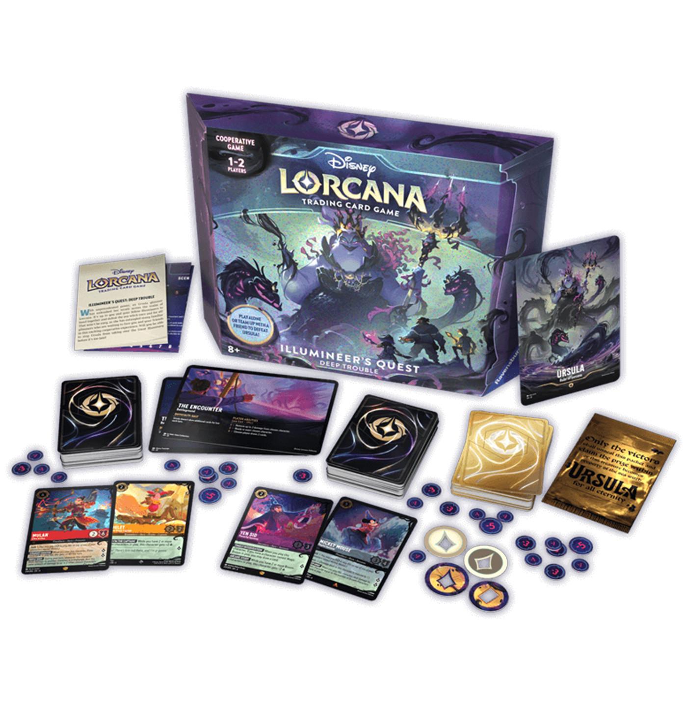 Ravensburger  Lorcana: Ursula's Return - Illumineer's Quest Deep Trouble - E- (max. 1 Stk. pro Kunde) 