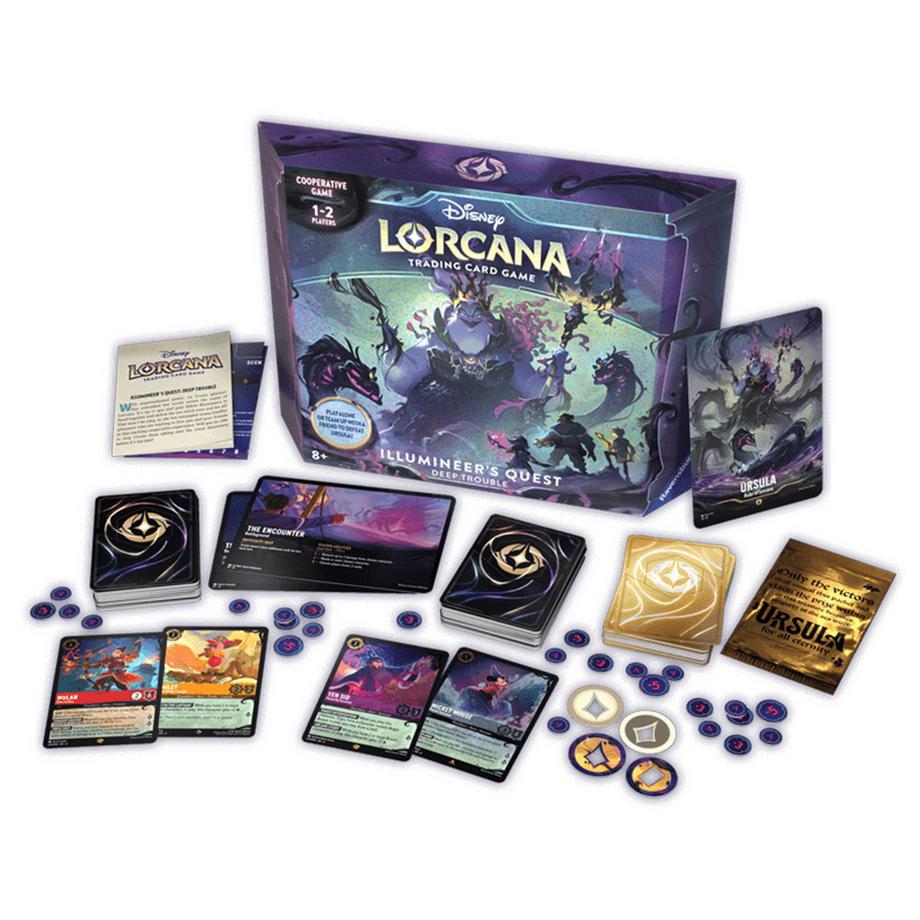 Ravensburger  Lorcana: Ursula's Return - Illumineer's Quest Deep Trouble - E- (max. 1 Stk. pro Kunde) 