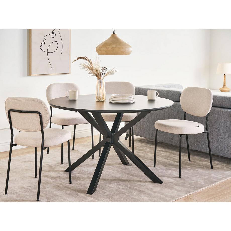 Beliani Table de repas Moderne FITZROY  