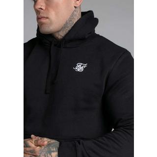 Sik Silk  Kapuzenpullover Black Essential Overhead Hoodie 