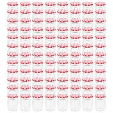 Marmeladengläser mit deckel 96 stk. glas