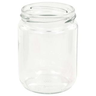 VidaXL Pots à confiture couvercles 96 pcs verre verre  