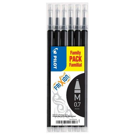 Pilot PILOT Refill FriXion Refill BLS-FR7-B-S6 schwarz 6 Stück  