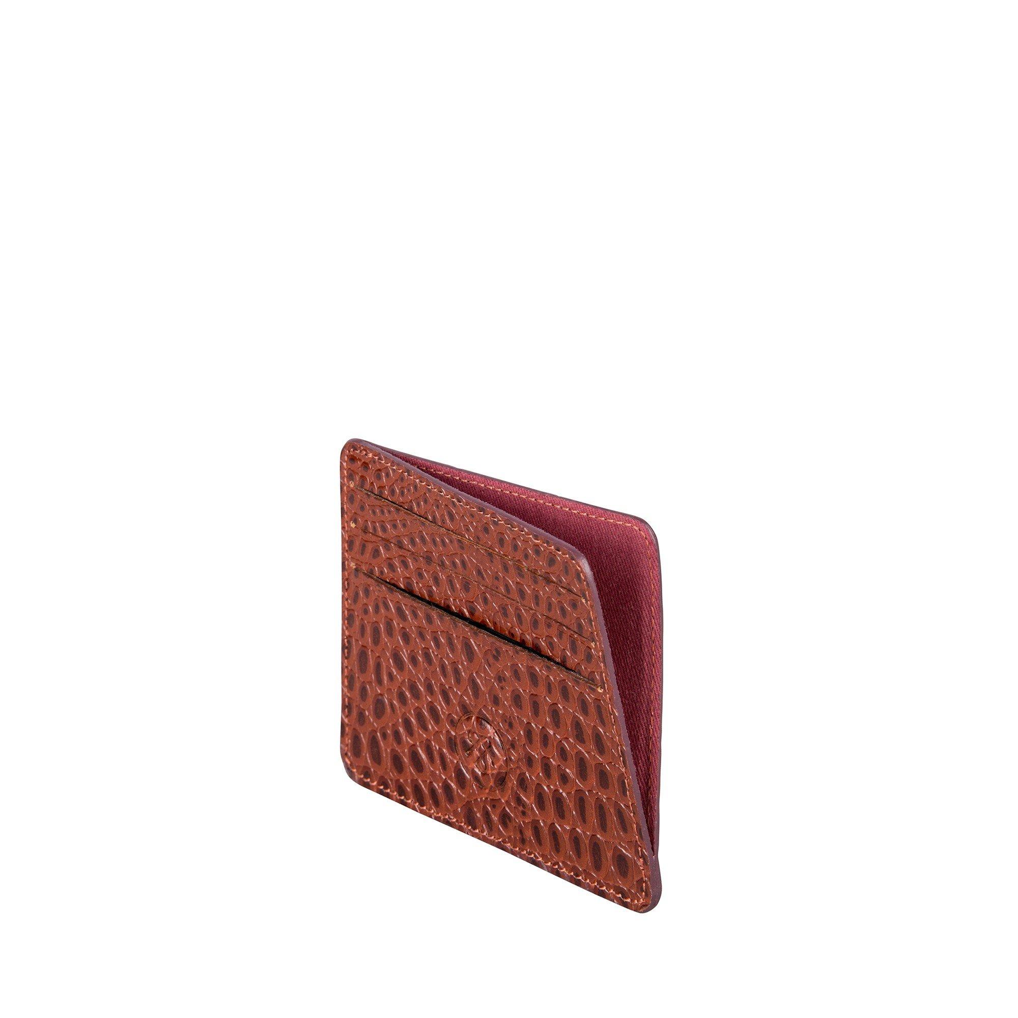 Maxwell Scott  Le Marco Croco Porte-cartes en cuir croco 