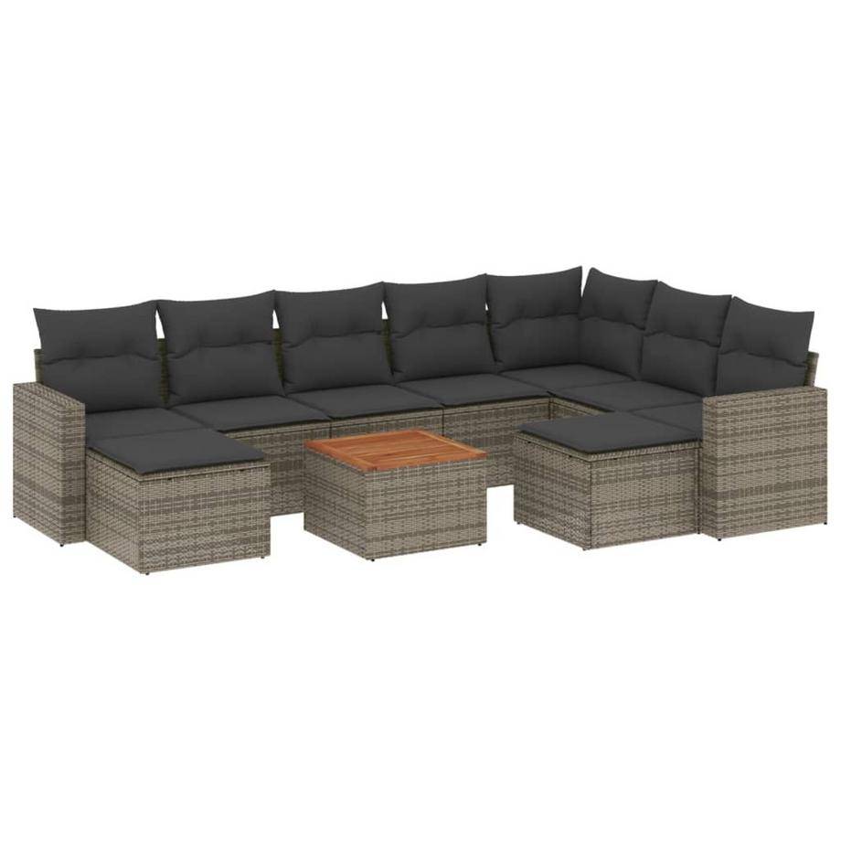 Garten sofagarnitur poly-rattan