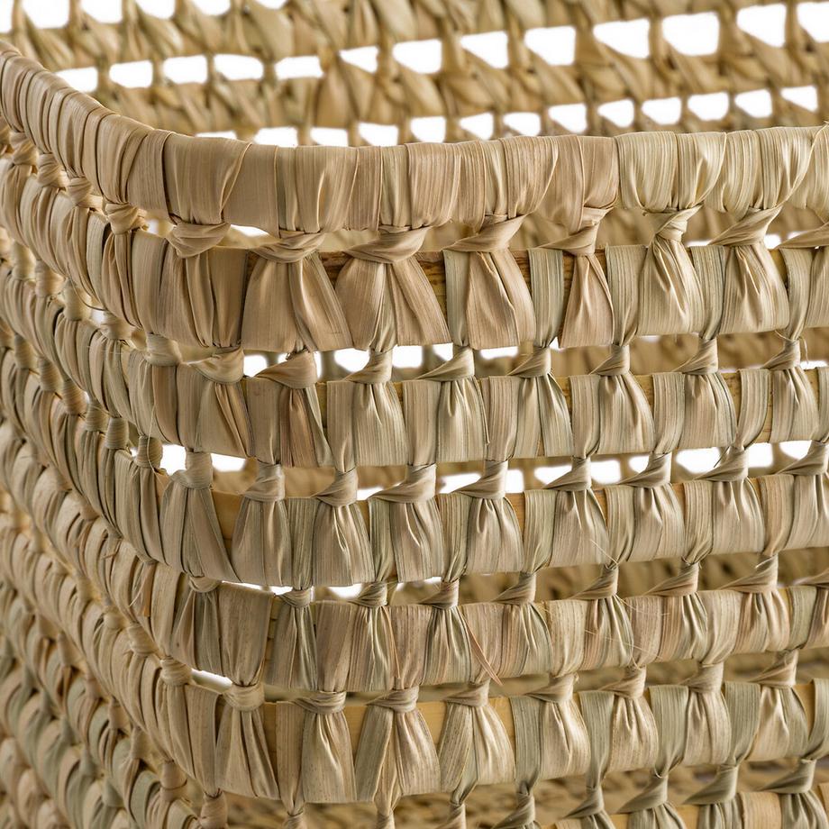 La Redoute Intérieurs Panière en feuilles de palmier  