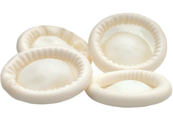 Image of Untersuchungs-fingerlinge Aus Latex 100 Stk Unisex Weiss 2