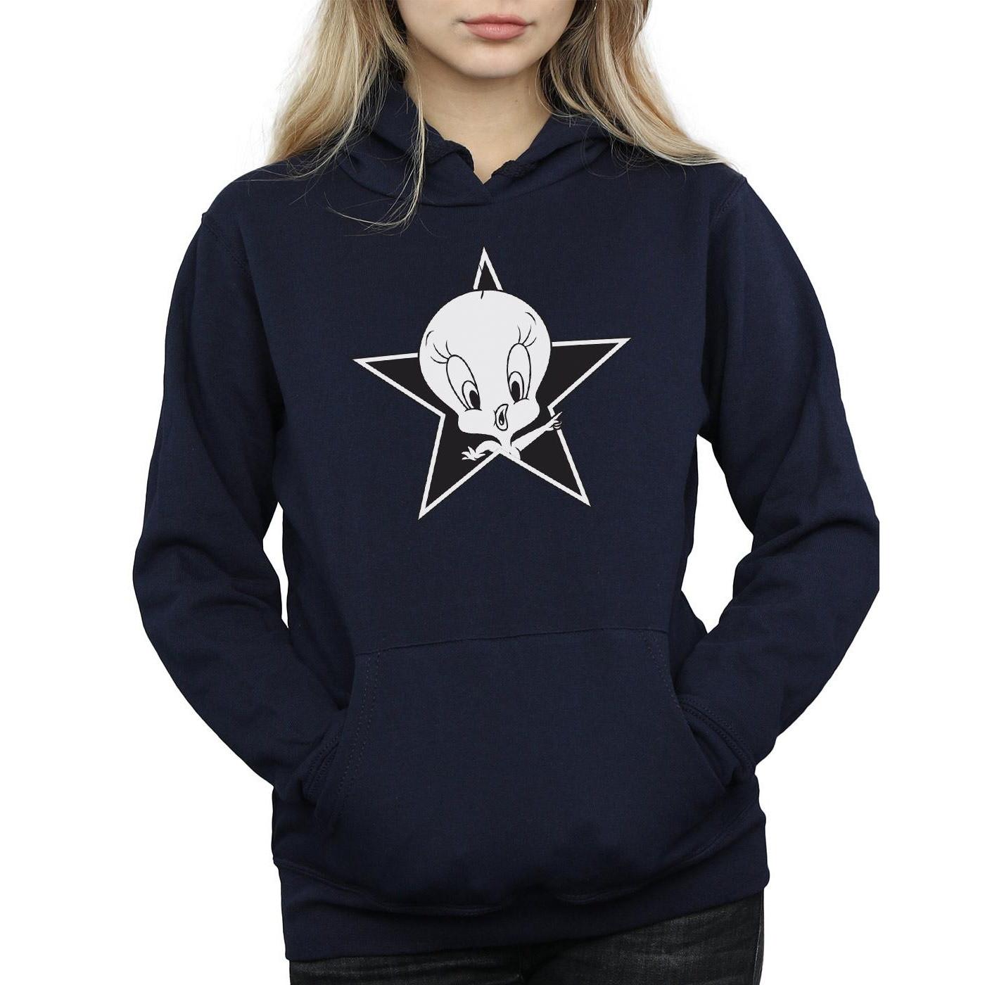 LOONEY TUNES  Tweety Pie Mono Star Kapuzenpullover 