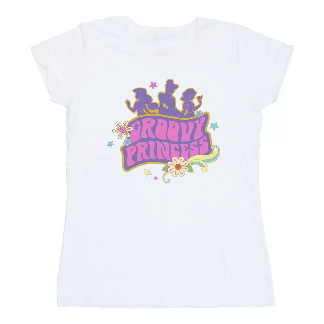 Disney - Princesses TShirt, für Damen, Weiss, Größe L
