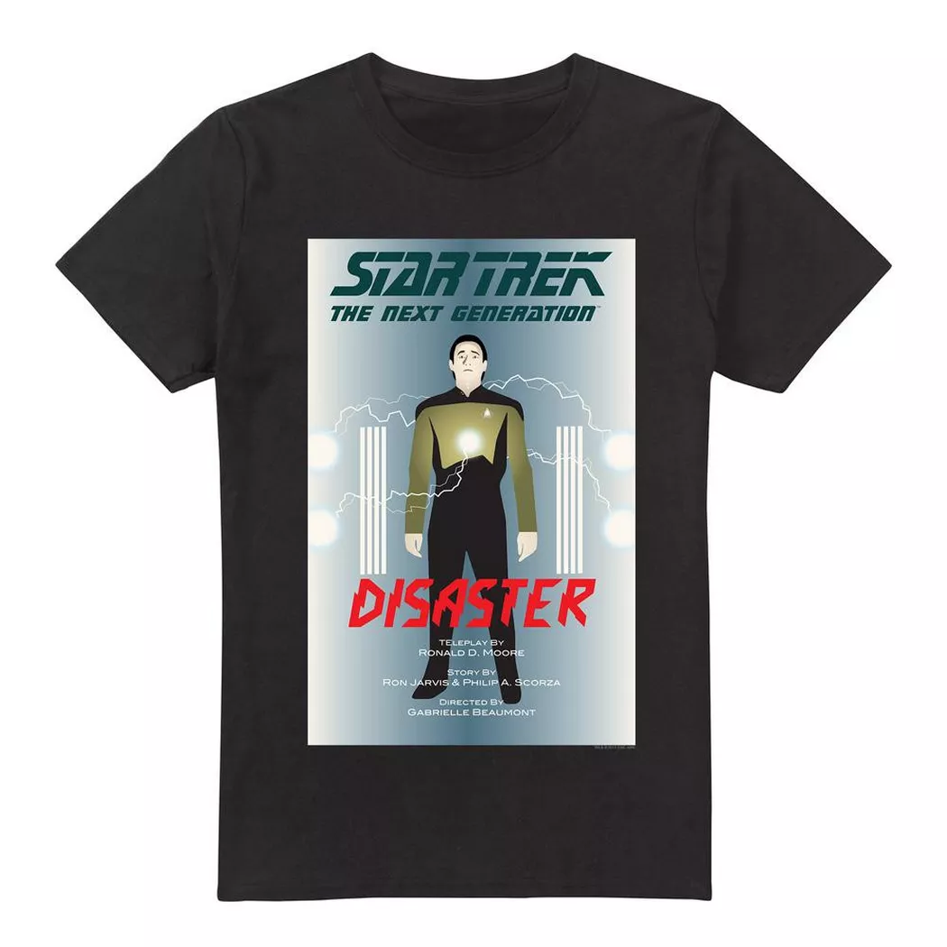 Star Trek - The Next Generation Season 5 Episode 5 T-Shirt, für Herren, Schwarz, Größe 3XL