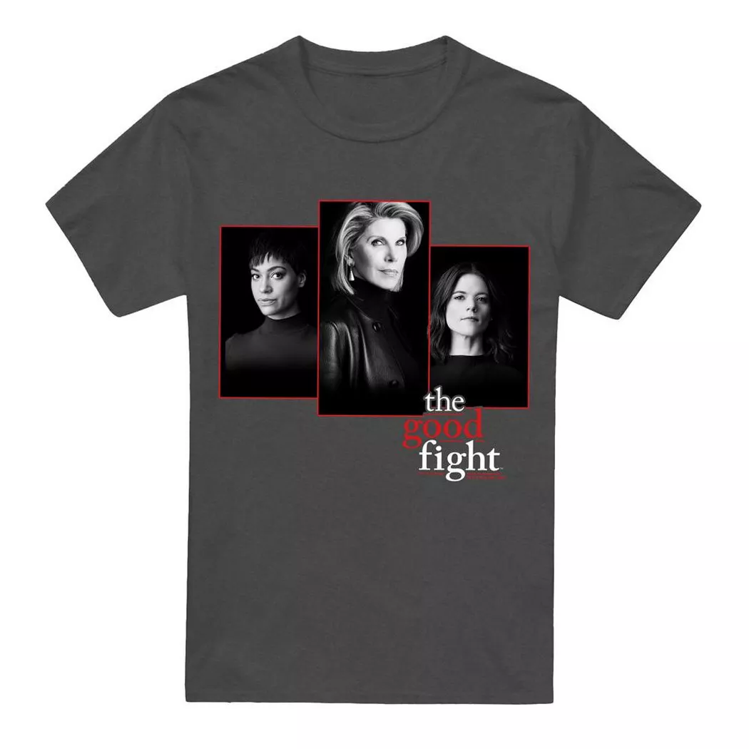 Paramount Pictures - T-Shirt, für Damen, Charcoal Black, Größe M