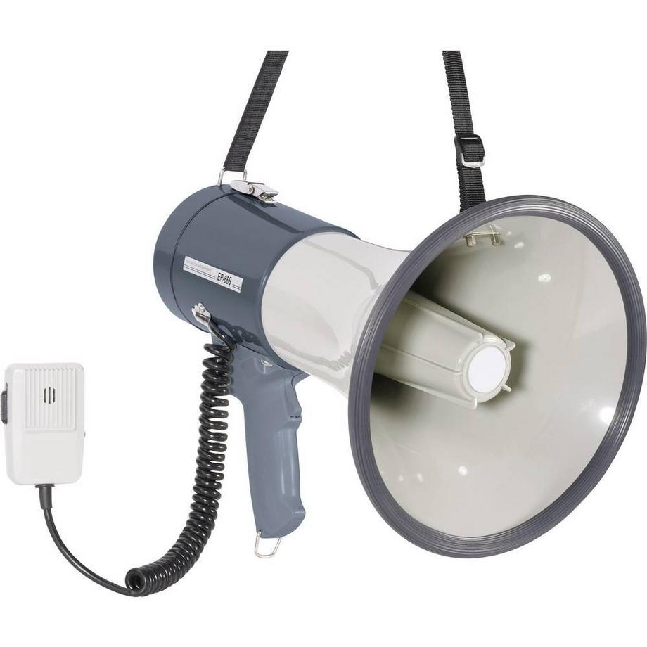 SpeaKa Professional  ER-66S Megaphon mit Handmikrofon 