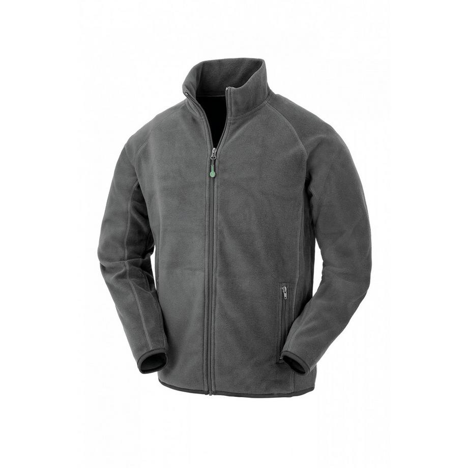 polarthermische jacke aus recyceltem fleece
