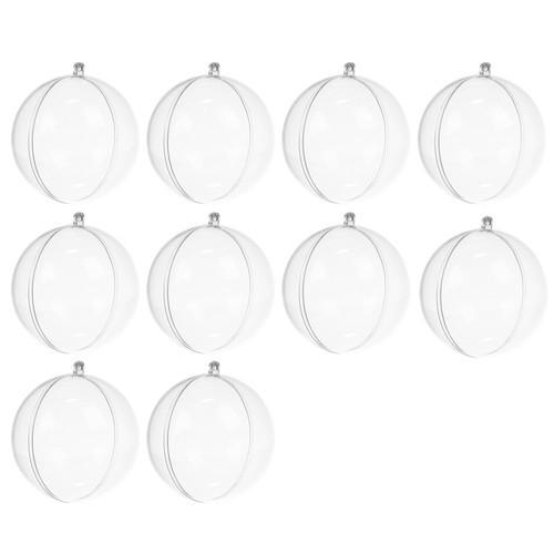 Ruhhy Boules transparentes 10cm lot de 10 Ruhhy 22277  