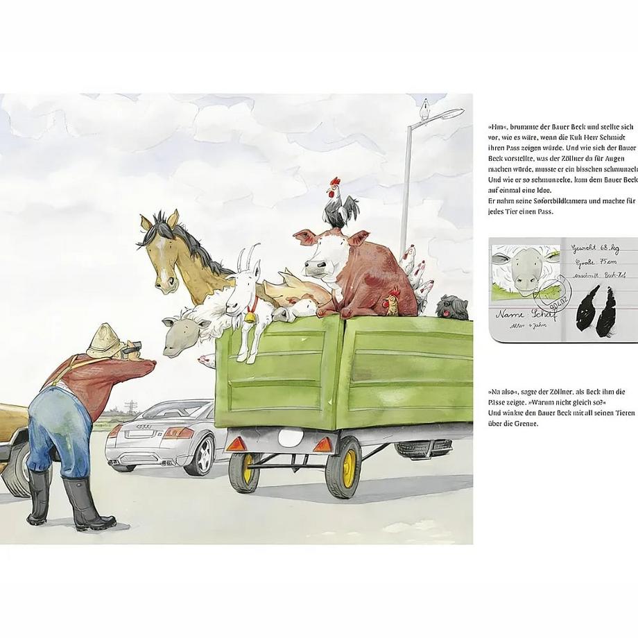 Bauer Beck Geschichten vom Bauernhof Tielmann, Christian; Napp, Daniel (Illustrationen) Couverture rigide 