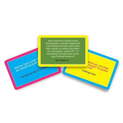 Gift Republic  Trivia Cards: 80er Jahre Quiz 