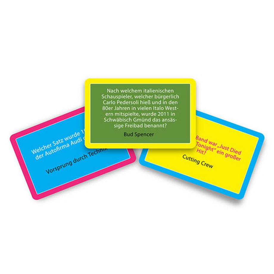 Gift Republic  Trivia Cards: 80er Jahre Quiz 