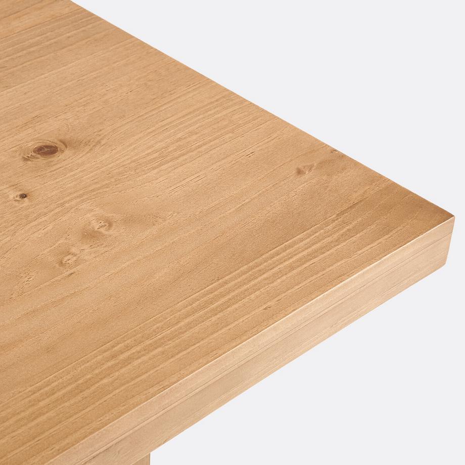 La Redoute Intérieurs Table de repas fixe en pin massif  