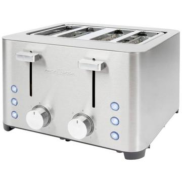 PC-TA 1252 Toaster mit Brötchenaufsatz Edelstahl