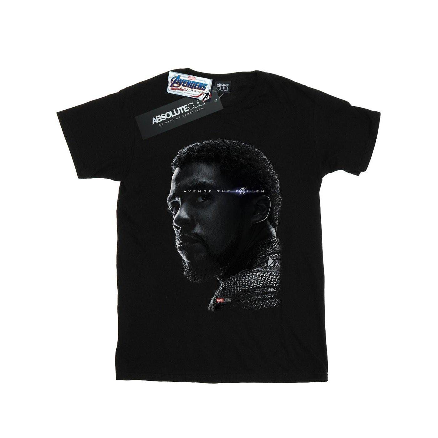 Image of Avengers Endgame Avenge The Fallen Black Panther Tshirt Jungen Schwarz 140/146