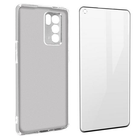 Avizar  Oppo Reno 6 Pro coque et verre trempé 