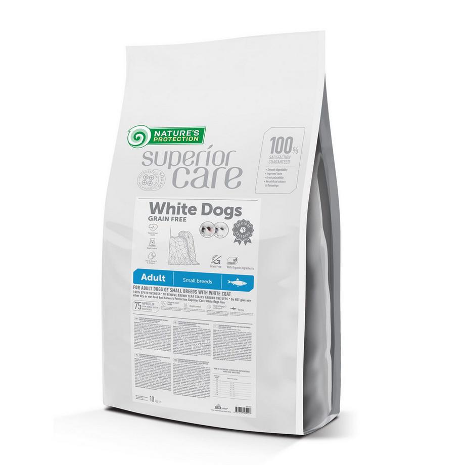 Nature's Protection Superior Care  White Dogs, Small & Mini, hareng 