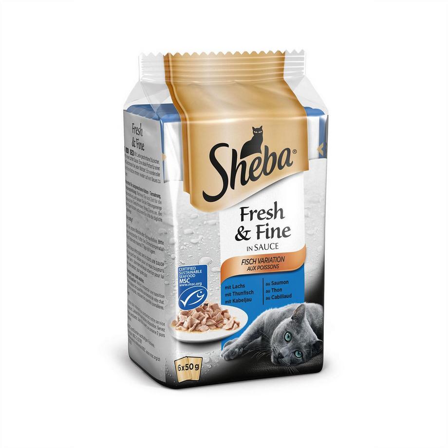 SHEBA  Fresh & Fine Fisch Variation 