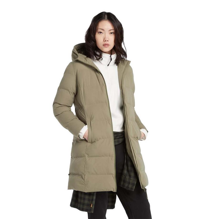 Timberland Parka trapuntato con cappuccio  