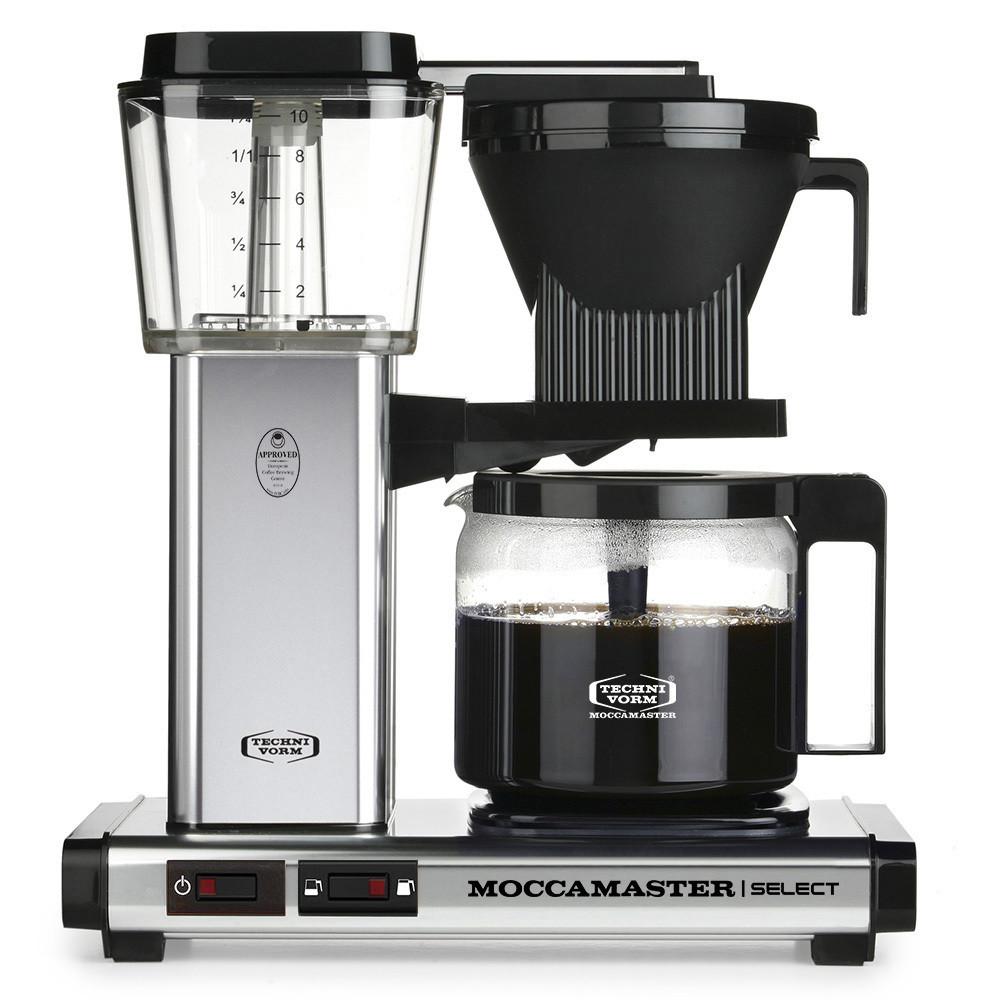 Moccamaster Moccamaster KBG Select Polished Silver Vollautomatisch Filterkaffeemaschine 1,25 l  