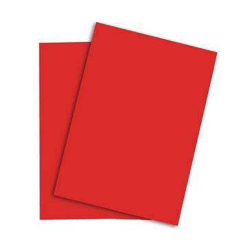 PAPYRUS Rainbow Papier FSC A4 88043104 intensivrot, 120g 250 Blatt