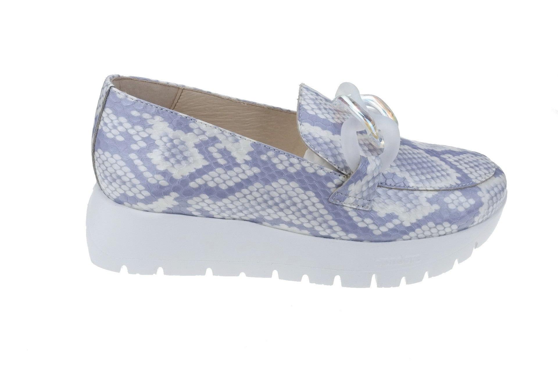 Image of Rose - Leder Mokassin Damen Violett 40