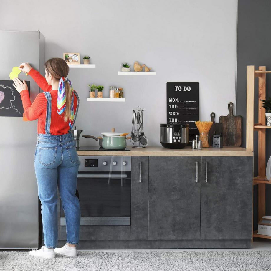 Northix 3er-Set schwebende Wandregale  