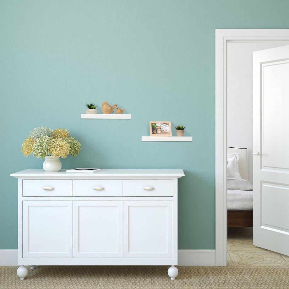 Northix 3er-Set schwebende Wandregale  