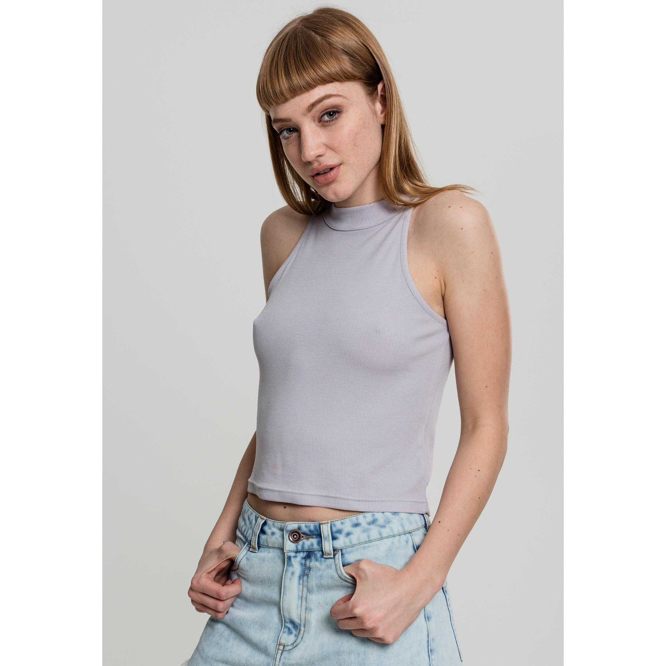 URBAN CLASSICS  crop top urban classic turtl rib 