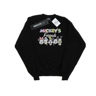 Disney  Friends Faded Nostalgia Sweatshirt 