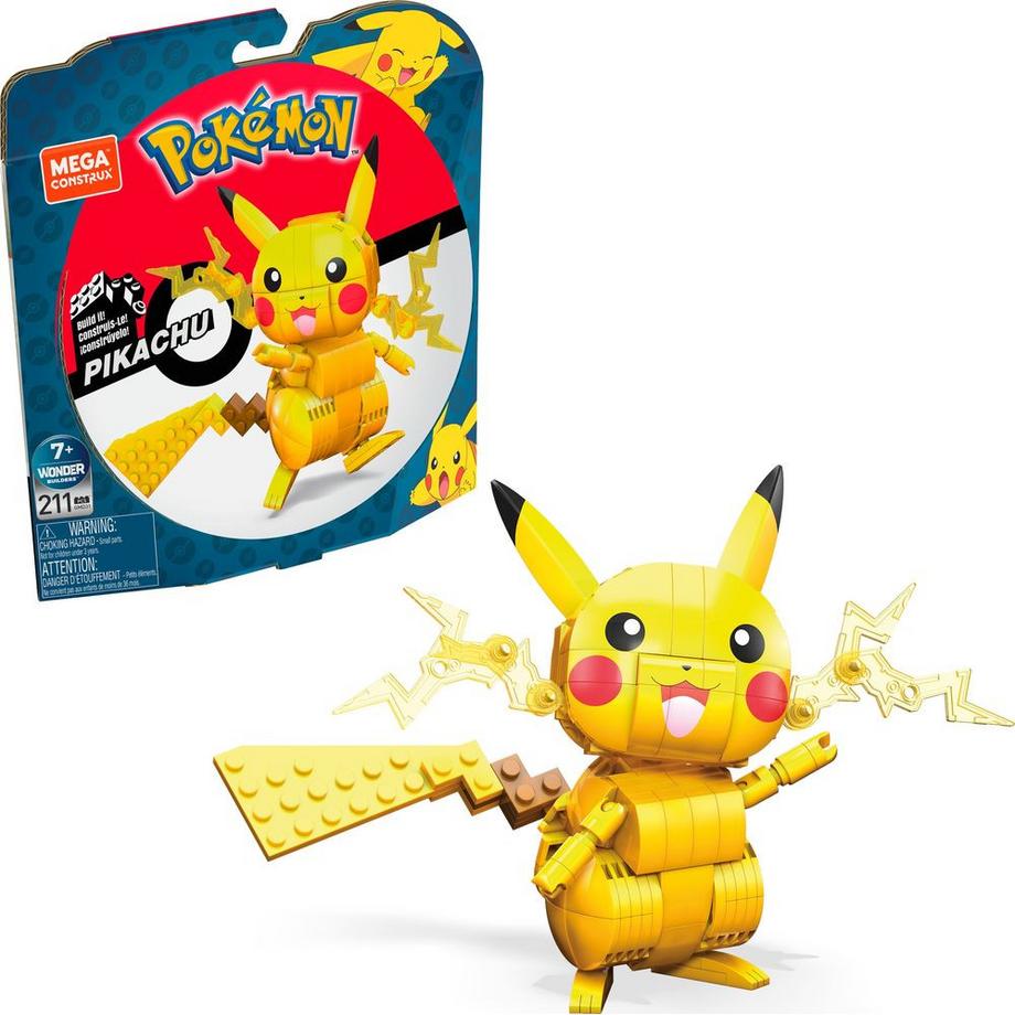 Mega Construx  Pokémon Medium Pikachu (211Teile) 