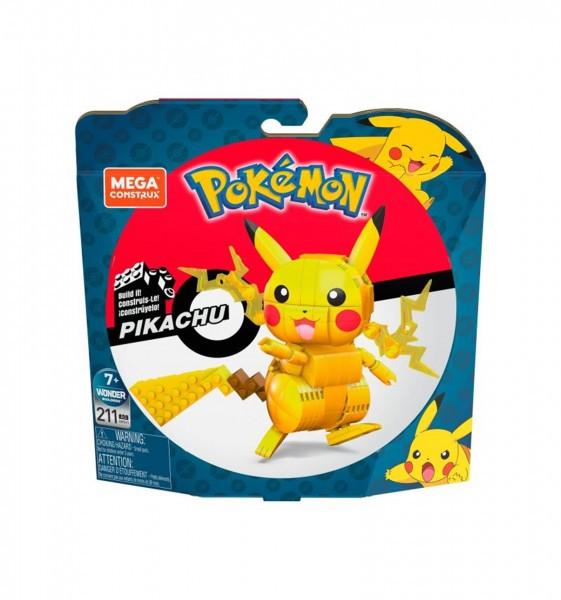 Image of Pokémon Medium Pikachu (211Teile) Rot Bunt