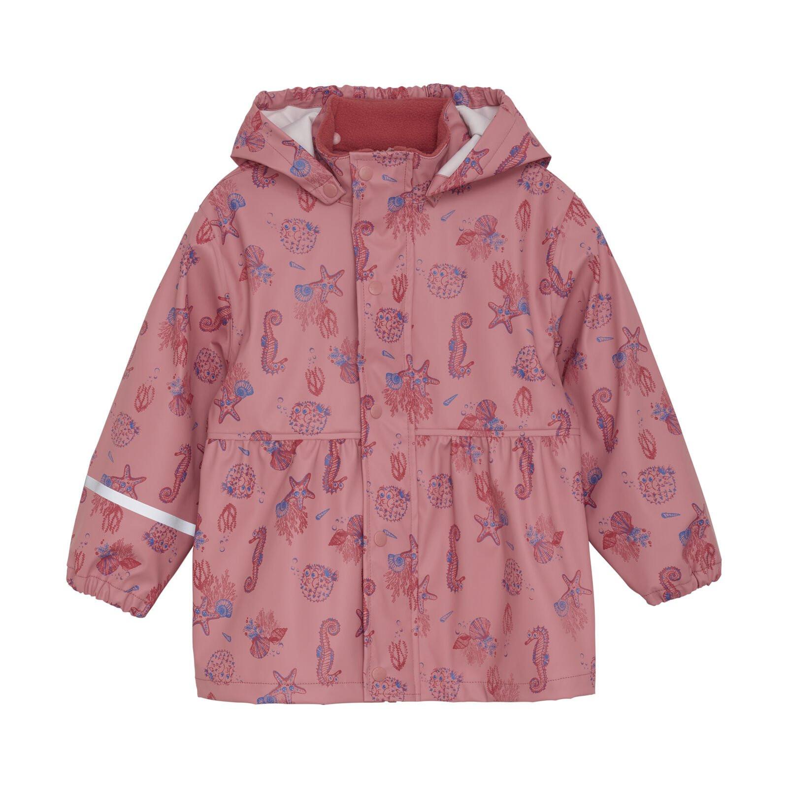 Celavi  Mädchen Regenjacke Slate Rose 