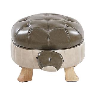 Beliani Repose-pied en Cuir PU Moderne TURTLE  