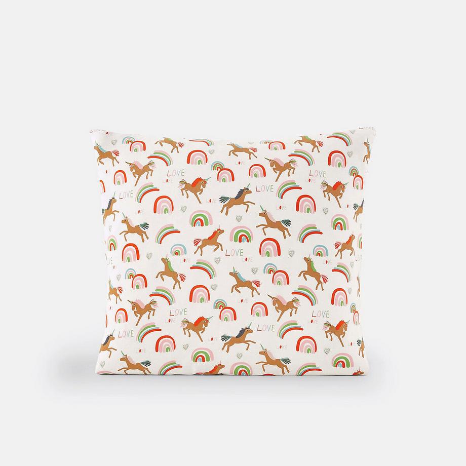 La Redoute Intérieurs Taie d'oreiller Licorne en Coton Biologique  
