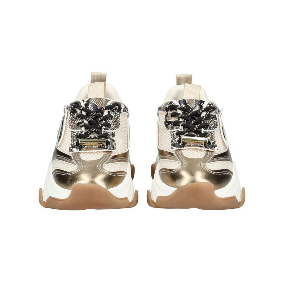 STEVE MADDEN Sneaker con stampa serpente e dettagli metallici  