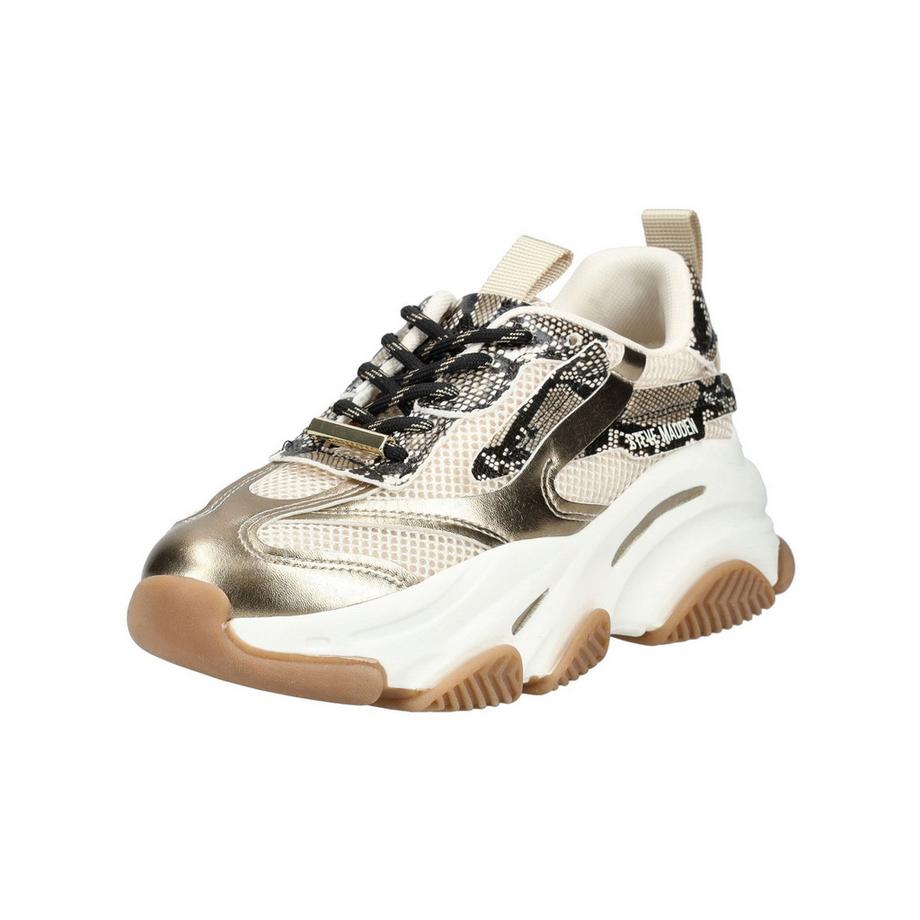 STEVE MADDEN Sneaker con stampa serpente e dettagli metallici  