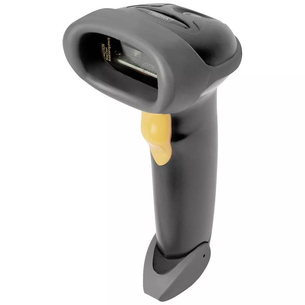 Digitus Da-81001 Barcode Scanner Corded 1D LED Black Handheld USB ...