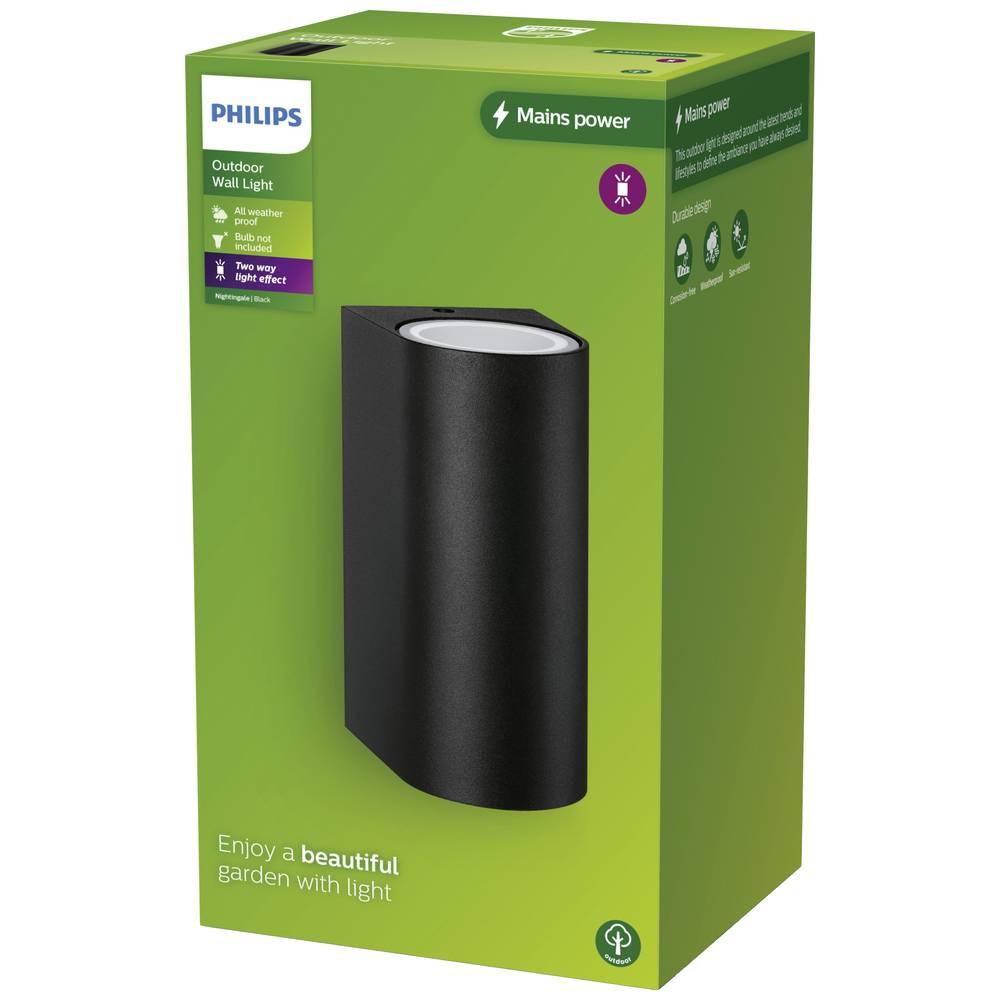 PHILIPS Outdoor Nightingale Wandleuchte up/down, 2x max. 35W  