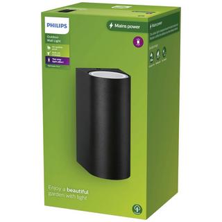 PHILIPS Outdoor Nightingale, applique murale up/down, 2x max. 35 W  