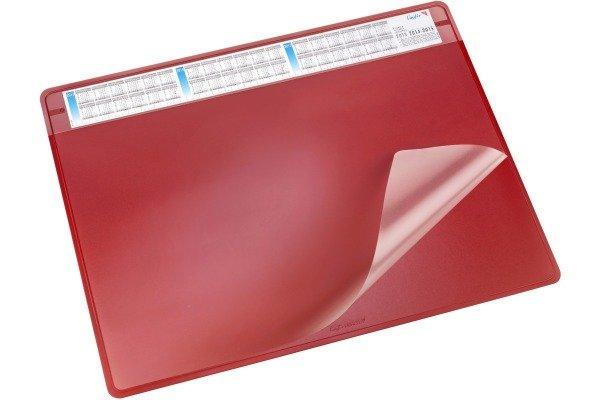 Image of LÄUFER Schreibunterlage 65x50cm 47654 Durella SOFT rot LÄUFER Schreibunterlage 65x50cm 47654 Durella SOFT rot