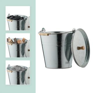 Northix Aschenbecher mit Deckel 12,5 l  