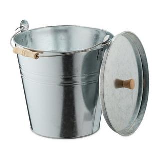 Northix Aschenbecher mit Deckel 12,5 l  