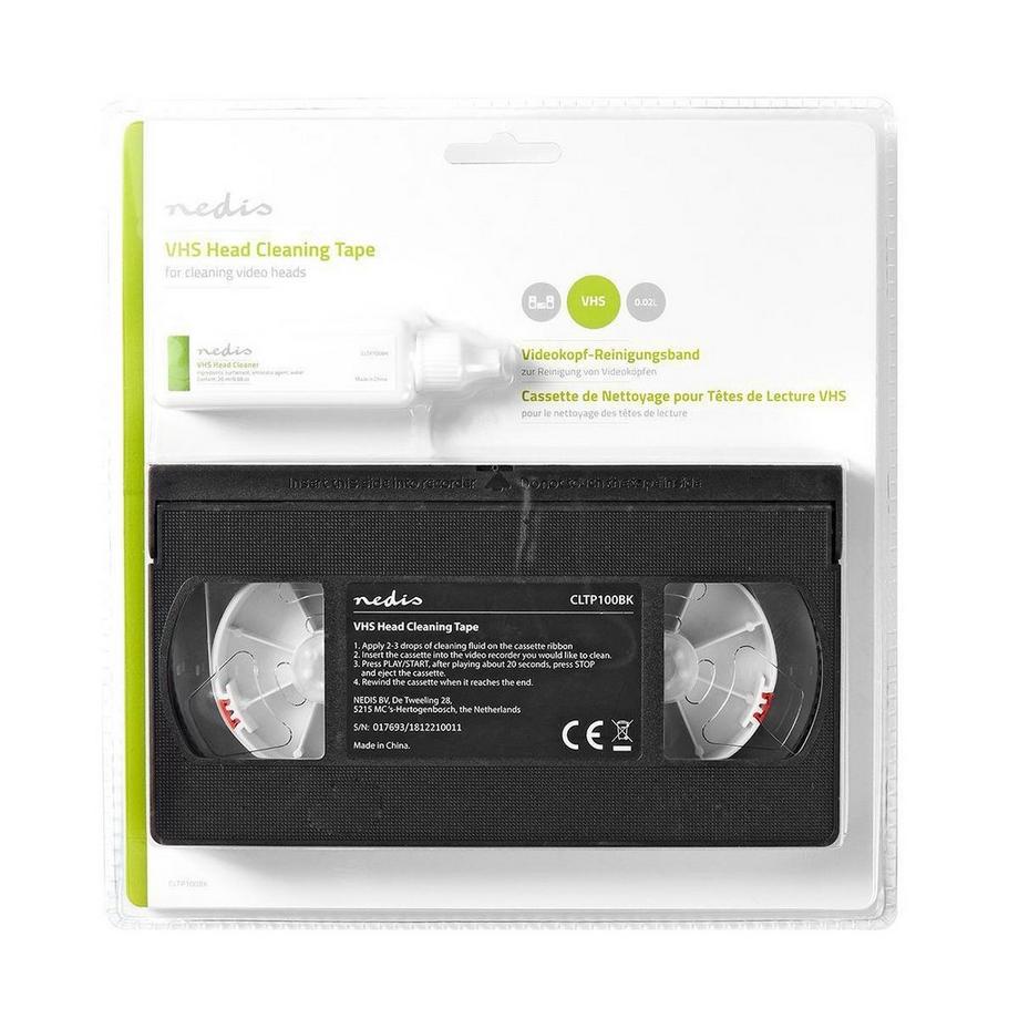 Nedis  Bande de nettoyage VHS 