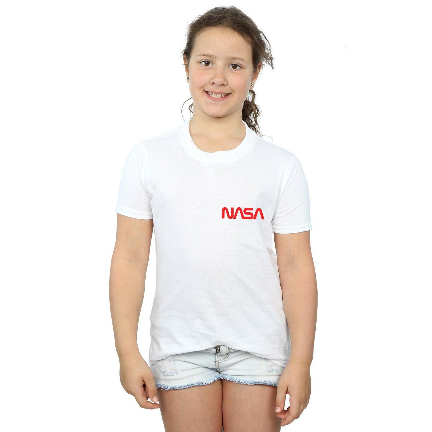 Nasa  Modern Logo Chest TShirt 